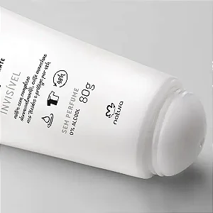 Desodorante Antitranspirante em Creme 80g - Tododia - Invisível - Sem Perfume