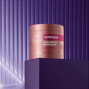 Máscara Capilar Siàge Nutri Rosé 500g