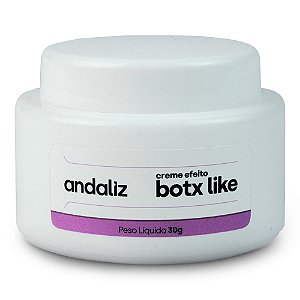Creme Efeito Botx Like 30g - Andaliz