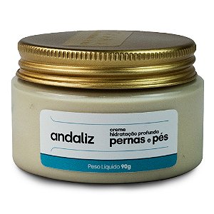 Creme Hidratação profunda (pernas e pés) 90g - Andaliz