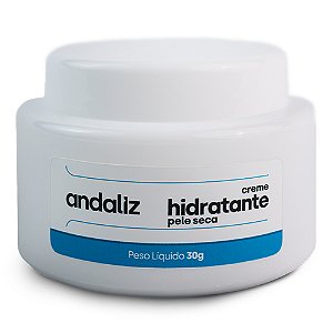 Creme Hidratante Pele Seca 30g - Andaliz