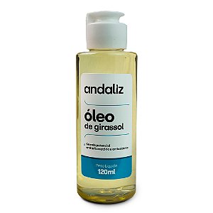 Óleo de Girassol (hidratante e antioxidante para pele) 120ml - Andaliz