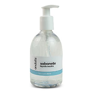 Sabonete Líquido Neutro (limpeza gentil para pele) 250ml - Andaliz