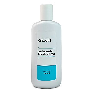 Sabonete Líquido Íntimo (limpeza e pH equilibrado) 240ml - Andaliz