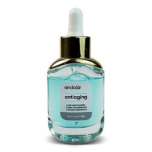 Sérum Antiaging c/ Niacinamida (hidratante antissinais) 30g - Andaliz