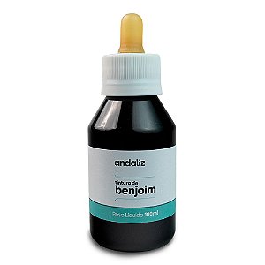 Tintura de Benjoim (desinfetar cortes e arranhões) 100ml - Andaliz