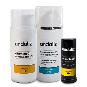 Kit Vitamina C: Viço e Proteção Antioxidante – Andaliz