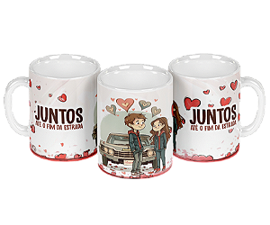 Caneca Namorados Séries 007