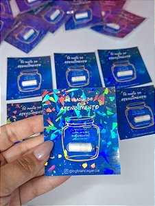 Cápsulas da sorte personalizadas