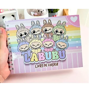 Livro de Colorir LABUBU