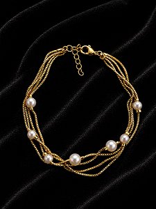 Pulseira pérolas