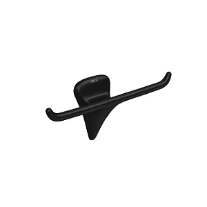 Cabide Duplo Black Matte