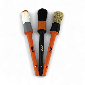 Kit 3 Pincéis Detalhamento Automotivo Key Brush N°16 Kers
