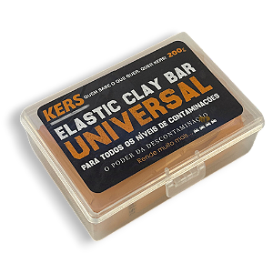 Elastic Claybar Universal Descontaminação Pintura 200g Kers