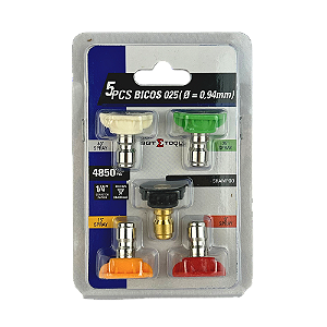 Kit Jogo 5 Bicos Engate Rápido 025 0,94mm Sigma Tools