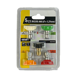 Kit Jogo 5 Bicos Engate Rápido 040 1,21mm Sigma Tools