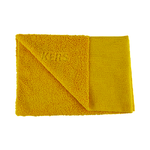 Toalha Microfibra 60x40cm 360gsm S/Borda Amarela Kers