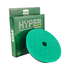 Boina de Espuma Colmeia Hyper 5'' Verde Agressiva Corte Kers