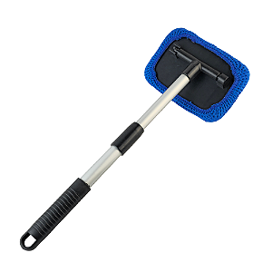 Cabo Limpa Vidros Retrátil Microfibra 180° com Refil Vonixx