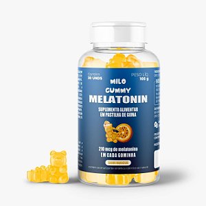 GUMMY MELATONINA MILO MARACUJA