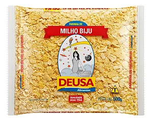 FARINHA DE MILHO NATURAL BIJU 500G