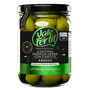 AZEITONAS VERDE PREMIUM ARAUCO 300GR