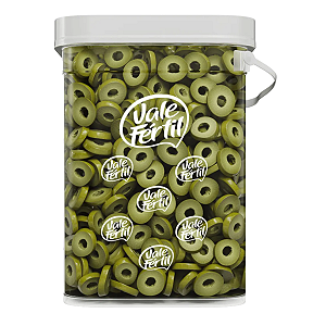 AZEITONA VERDE FATIADA BALDE VALE FERTIL 1,8KG