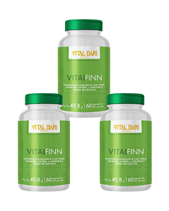 VITALFINN - 03 FRASCOS; 180 Cápsulas