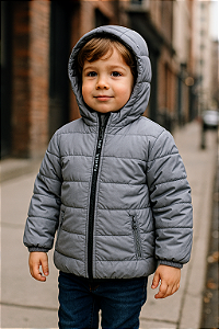 Jaqueta puffer infantil menino- Milon