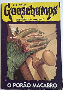 Livro - "O Porão Macabro série Goosebumps"