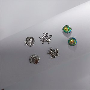 Kit de Brincos Praia