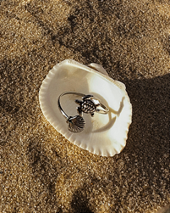 Anel Sereia Tartaruga