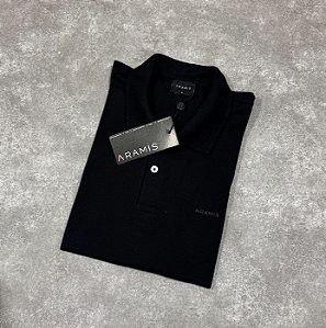 Camisa Polo Aramis logo emborrachado