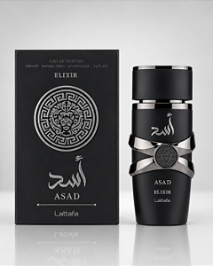 PERFUME ASAD ELIXIR LATTAFA EAU DE PARFUM 100ML inspiração ( Boss Bottled Elixir da Hugo Boss )