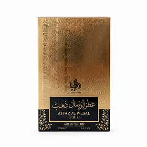 Attar Al Wesal Gold -Perfume Árabe Attar Al Wesal Gold Al Wataniah 100ml – Inspirado em Sospiro Vibrato