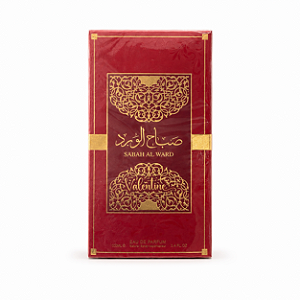 Sabah Al Ward Valentine -Perfume Feminino Sabah Al Ward Valentine 100ml – Cereja, Baunilha e Café