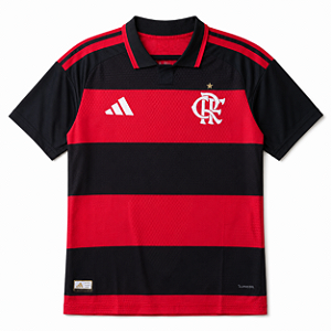 Camisa Flamengo Home Rubro-Negra – Modelo Jogador 26/27
