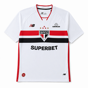 Camisa São Paulo Home Branca – Modelo Torcedor 26/27