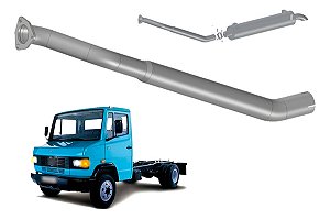 Tubo Saída Motor 3 Polegada Escapamento Mercedes 914 - 1997