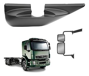 Capa Acabament Inferior Retrovisor Volvo Vm 2006 Em Diant Le