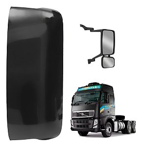 Capa Acabamento Retrovisor Maior Volvo Fh Fm 2010 A 2021
