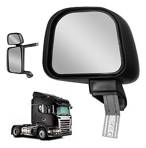 Espelho Retrovisor Menor Scania Serie 4 Esquerd Com Desem