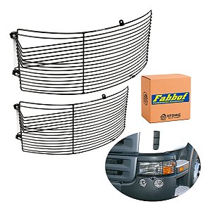 Par 2 Protetor Grade Farol Scania T/r 114/124/94 2003 A 2007