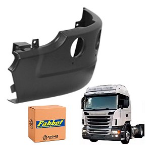 Capa Lateral Esq Para-choque Scania P/g/r High 2010/2016 Pp