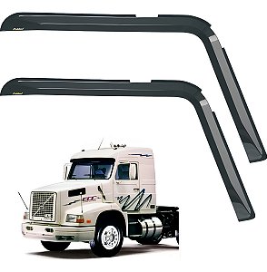 Par Calha De Chuva Volvo Edc / Edc Gold - Acrilico Fumê
