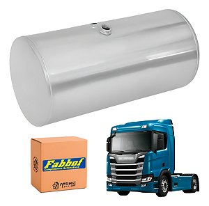 Tanque Combustível Alumínio Scania P/g/r 2008 A 2020 400 Lts