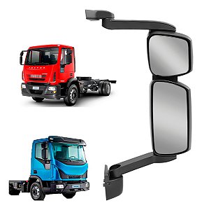 Espelho Retrovisor Ivec Tector/cursor Convexo Com Desemb Ld