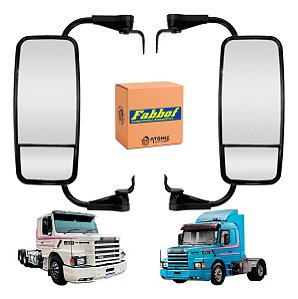 Par Espelho Retrovisor Scani T/r 112/113/142/143 Convexo