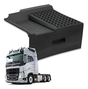 Capa Tampa Caixa De Bateria Volvo Fh 2015 A 2021 Com Furo