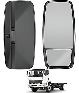 Retrovisor Mb Hpn 1318 1620 1622 1720 Bifocal Convexo Ld
